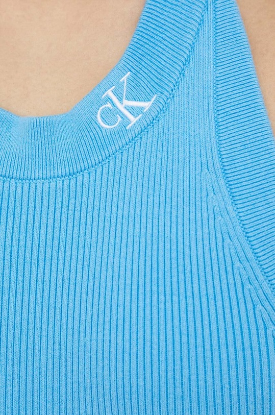 Calvin Klein Jeans sukienka J20J220743.PPYX niebieski