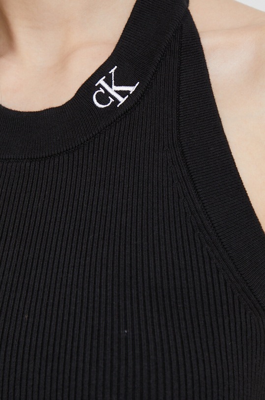 Calvin Klein Jeans sukienka J20J220743.PPYX czarny