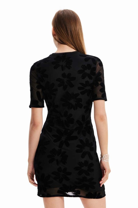 Desigual sukienka 23SWVK19 czarny