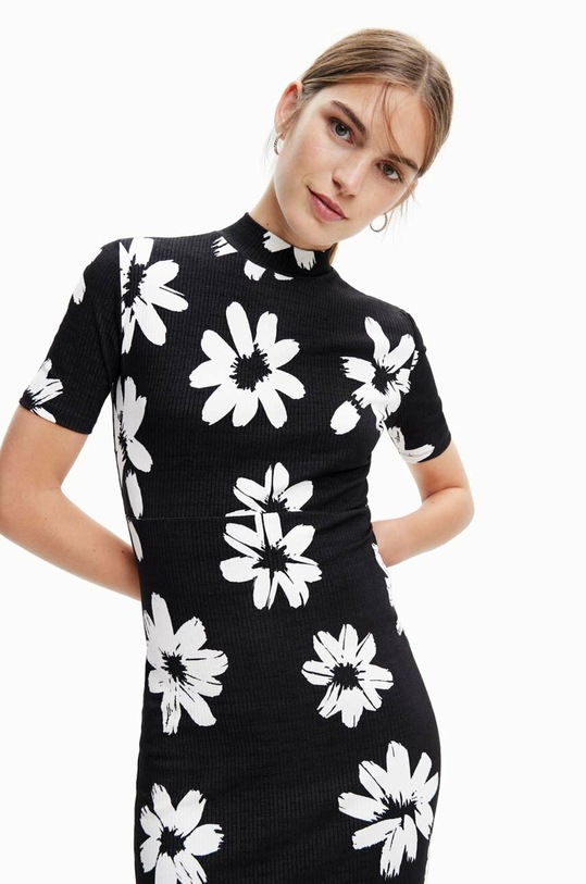 Φόρεμα Desigual 23SWVK20 μαύρο SS23