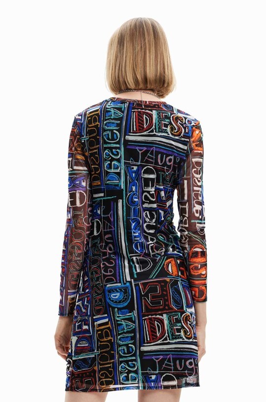 Îmbrăcăminte Desigual rochie 23SWVK23 negru