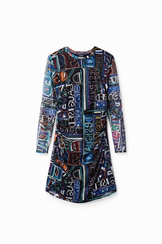 Desigual sukienka 23SWVK23 czarny