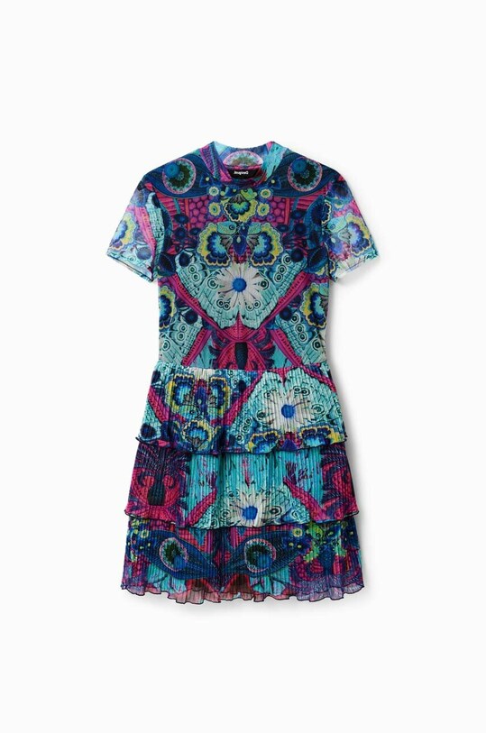 Φόρεμα Desigual 23SWVK33 πολύχρωμο