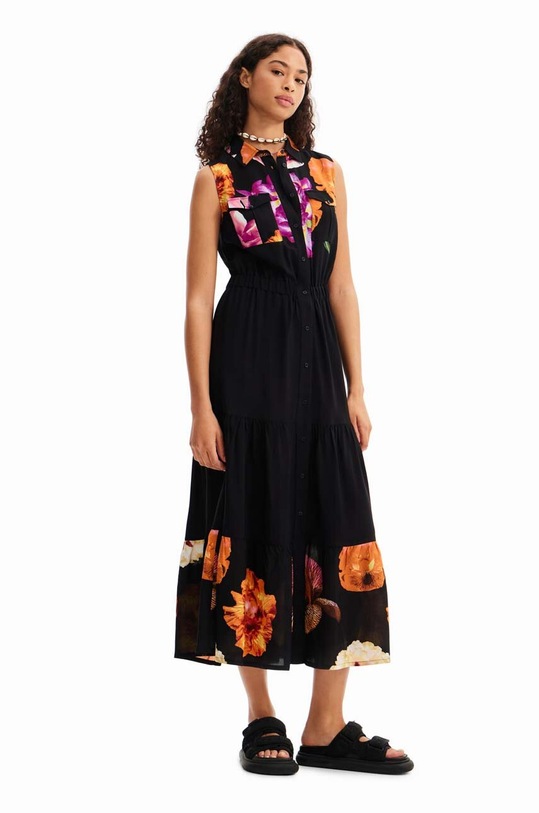 Desigual sukienka x M.Christian Lacroix czarny 23SWVW77