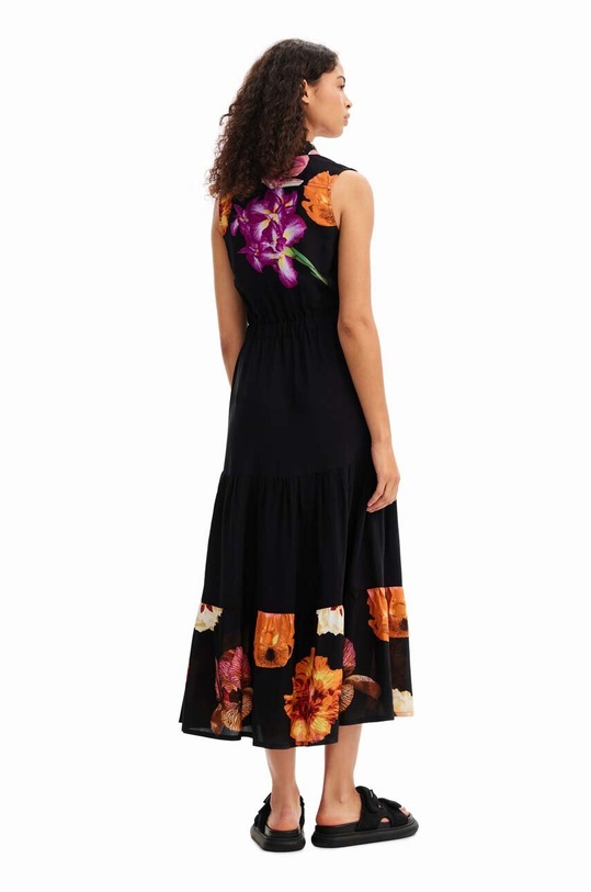 Desigual sukienka x M.Christian Lacroix 23SWVW77 czarny