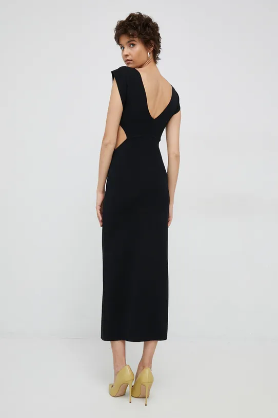 Sisley rochie maxi negru 11APMV00A.100