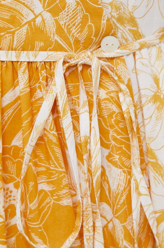 Bavlněné šaty Pennyblack 22211623 žlutá