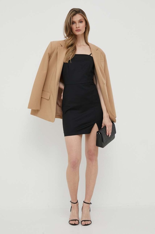 Šaty Sisley 4ZY7LV03Z.100 černá SS23