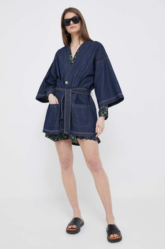 United Colors of Benetton sukienka 4YRNDV037.82L zielony SS23