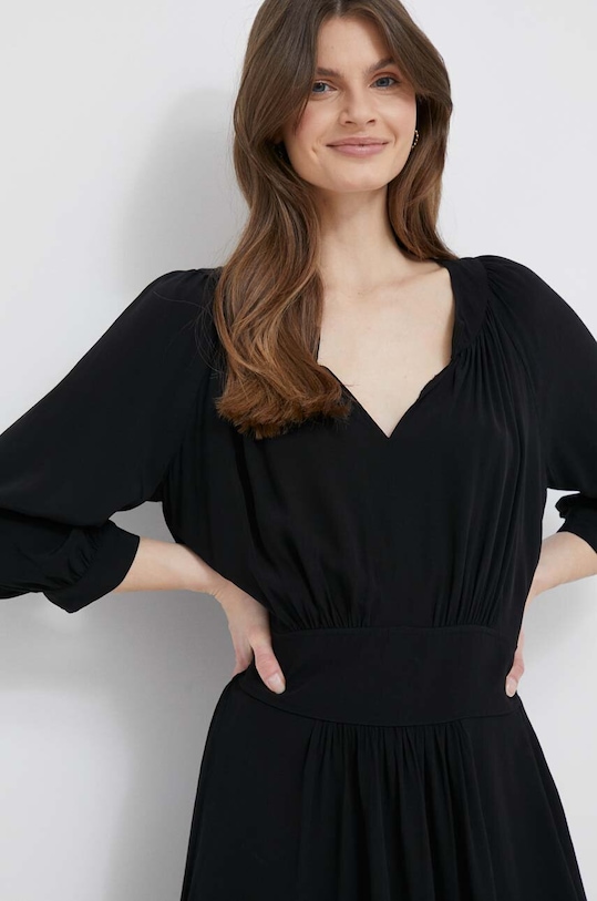 Φόρεμα United Colors of Benetton μαύρο 43A0DV02Y.100