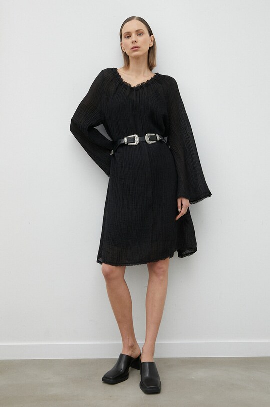 Платье By Malene Birger Emoras Q71587005 чёрный SS23