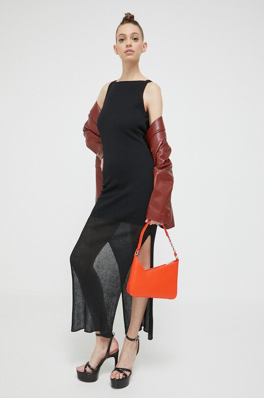HUGO sukienka 50486905 czarny SS23