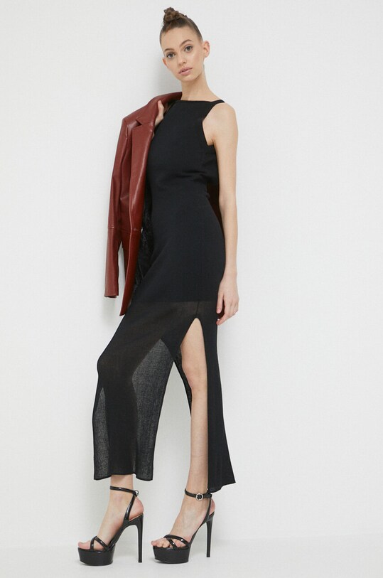 HUGO sukienka czarny 50486905