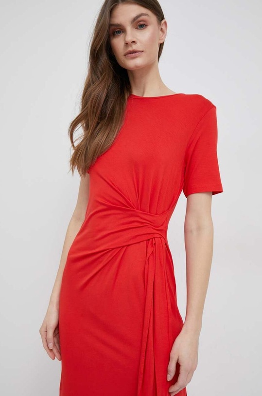 Šaty Tommy Hilfiger červená WW0WW39343.PPYX