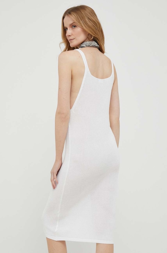Ruházat United Colors of Benetton ruha 1290DV00S.701 fehér