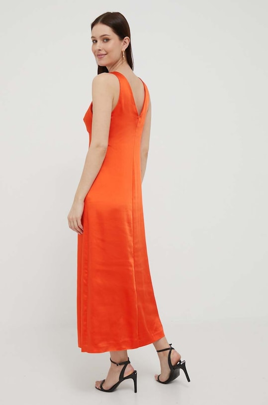 United Colors of Benetton sukienka 40V4DV04M.1G9 pomarańczowy SS23