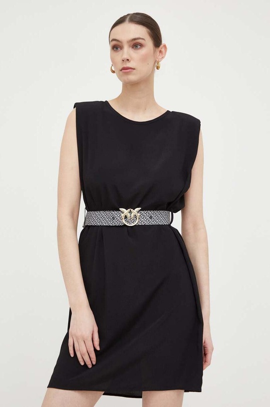 Pinko sukienka tkanina czarny 101138.A0US