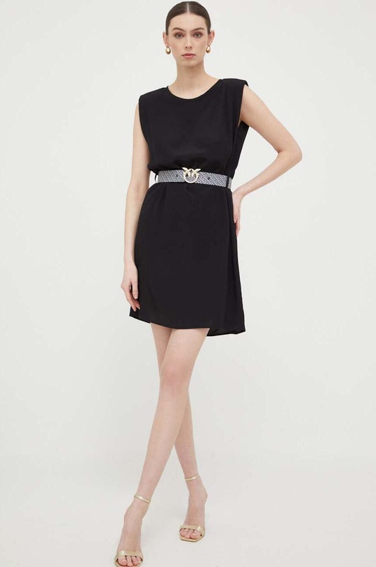 Pinko sukienka 101138.A0US czarny SS23