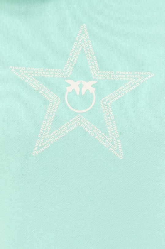 Pinko sukienka bawełniana 100365.A0KM niebieski