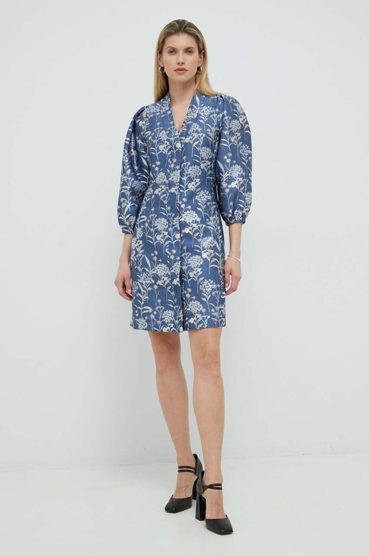 Bruuns Bazaar rochie BBW3257 albastru SS23