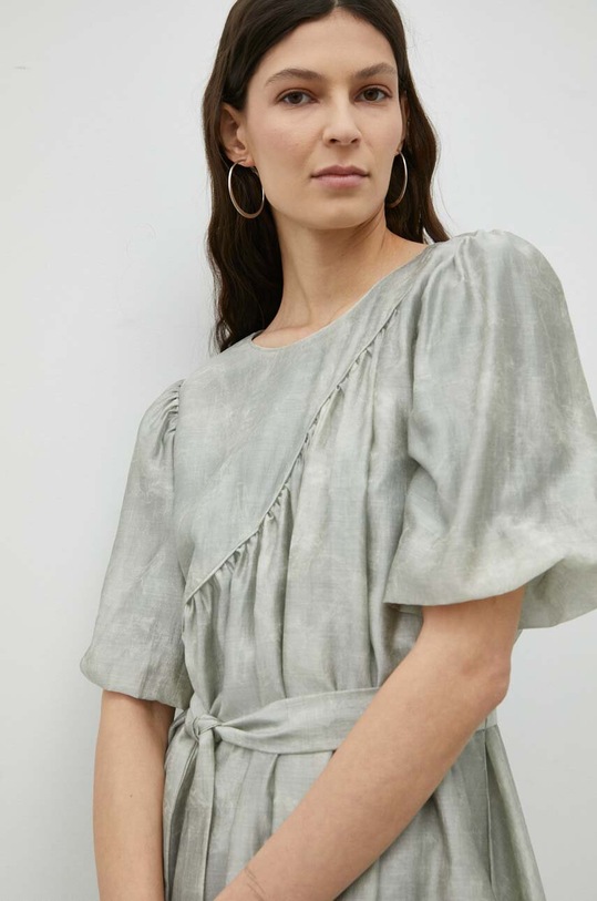 Bruuns Bazaar sukienka Bergia Haily zielony BBW3270