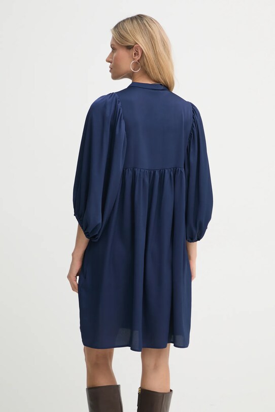 Odzież Bruuns Bazaar sukienka Acacia Sarina BBW3370 granatowy