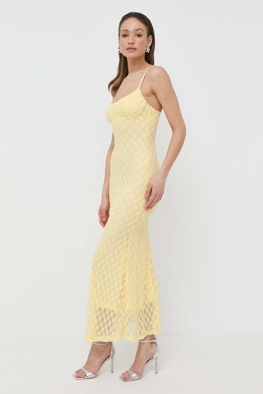 Bardot sukienka ADONI 57998DB1.CANARY.YEL żółty SS25