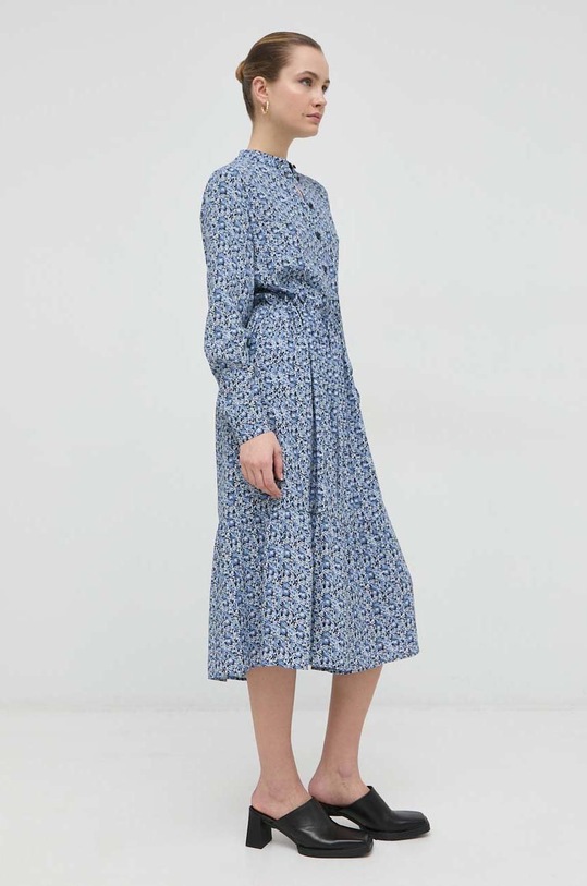Marc O'Polo sukienka DENIM casual granatowy 341113821051