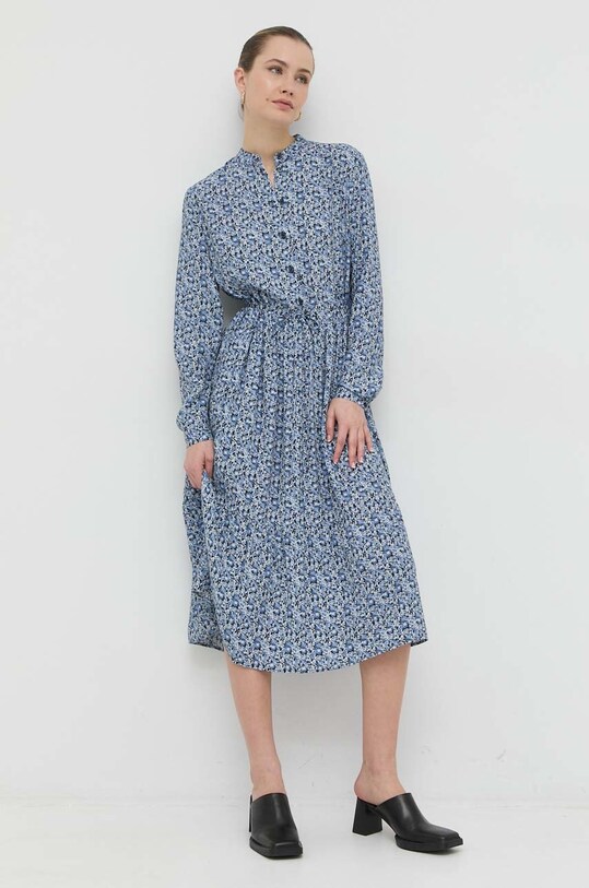 Marc O'Polo sukienka DENIM 341113821051 granatowy SS23