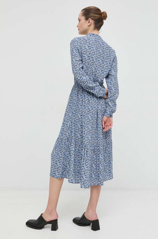 Odzież Marc O'Polo sukienka DENIM 341113821051 granatowy