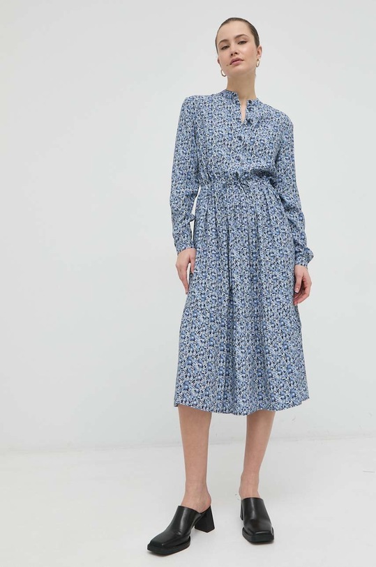 Marc O'Polo sukienka DENIM granatowy 341113821051