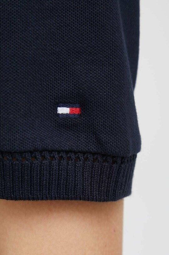 Šaty Tommy Hilfiger WW0WW37845.PPYX námořnická modř