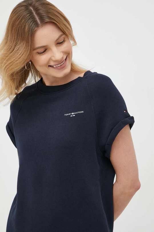 Tommy Hilfiger sukienka granatowy WW0WW37842.PPYX