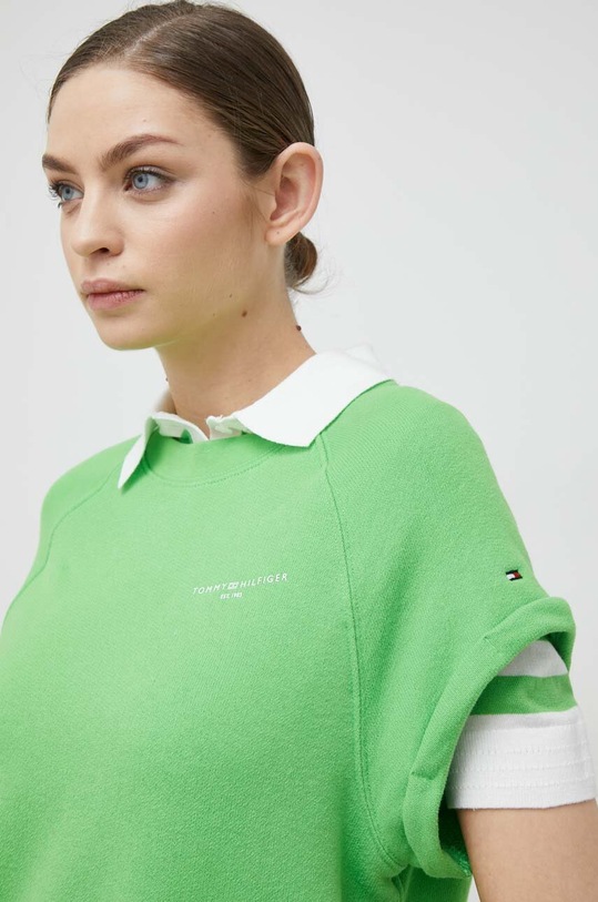 Φόρεμα Tommy Hilfiger WW0WW37842.PPYX πράσινο