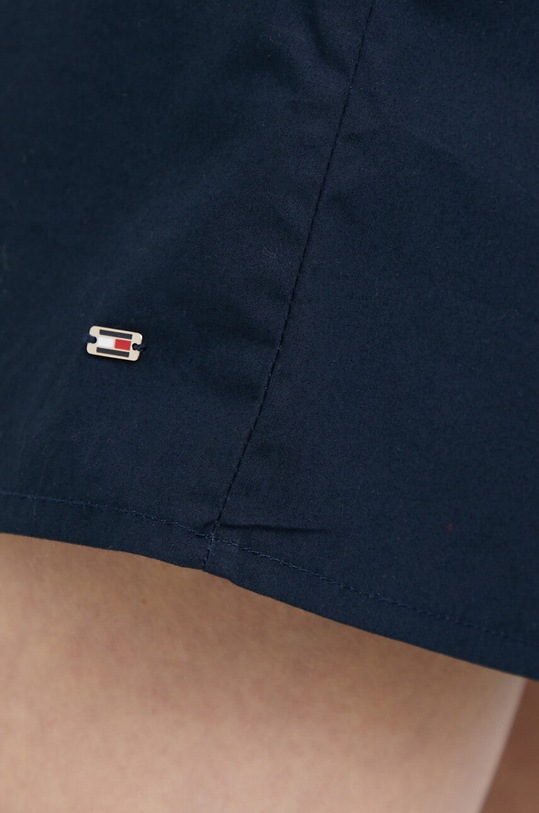 Tommy Hilfiger sukienka bawełniana WW0WW37976.PPYX granatowy