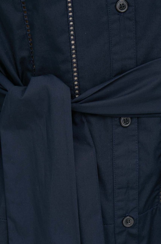 Tommy Hilfiger sukienka bawełniana WW0WW37962.PPYX granatowy