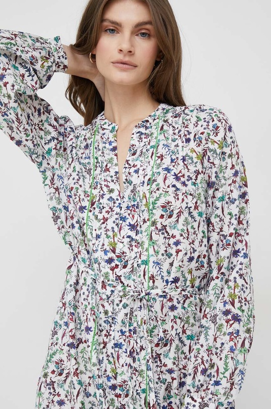 Šaty Tommy Hilfiger biela WW0WW38614.PPYX