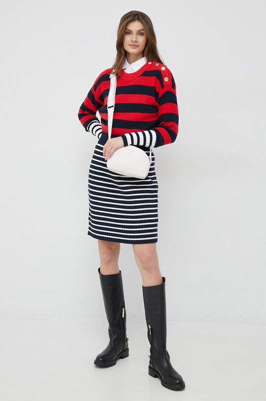 Tommy Hilfiger rochie WW0WW37949.PPYX bleumarin SS23
