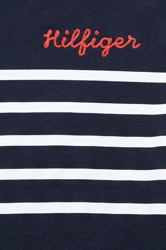 Tommy Hilfiger rochie din bumbac WW0WW37850.PPYX bleumarin