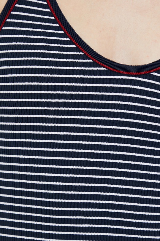 Šaty Tommy Hilfiger WW0WW37834.PPYX námořnická modř