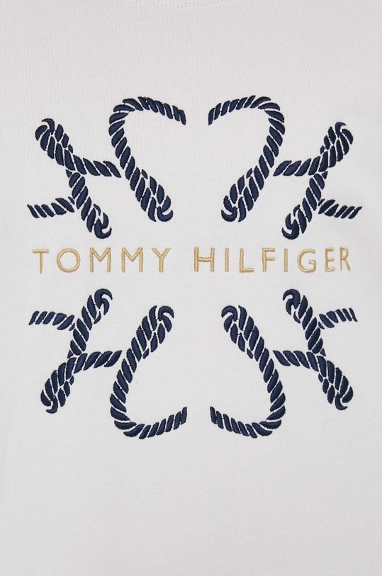 Bavlněné šaty Tommy Hilfiger WW0WW38629.PPYX béžová