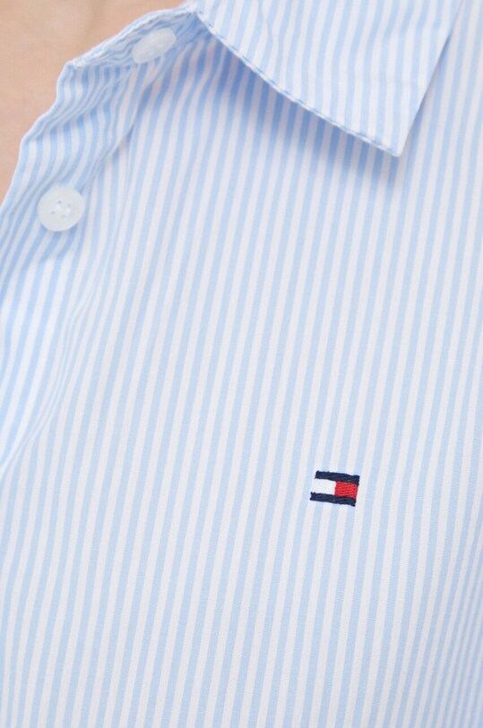 Bavlnené šaty Tommy Hilfiger WW0WW39197.PPYX modrá
