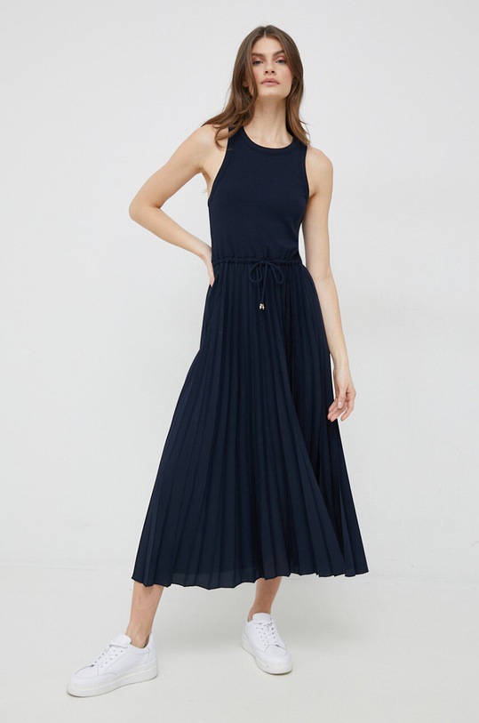 Tommy Hilfiger sukienka casual granatowy WW0WW39342.PPYX