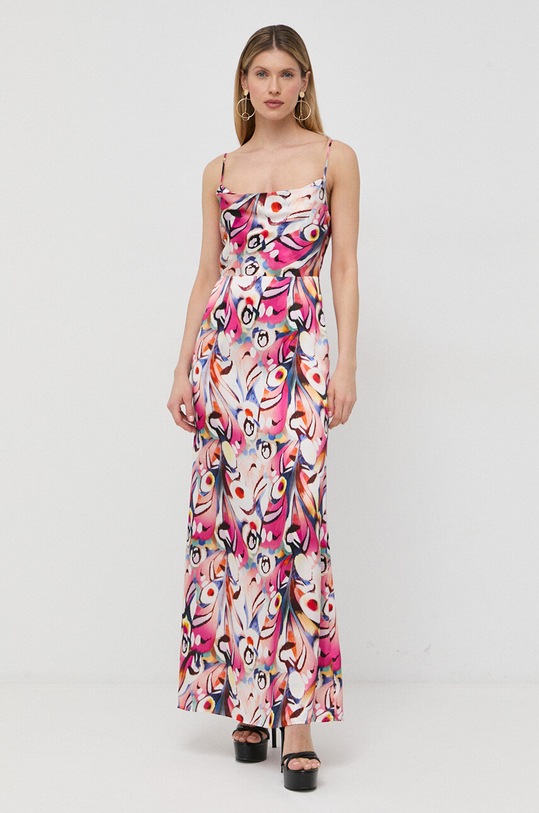 Marciano Guess sukienka jedwabna 3GGK31.9700Z różowy SS23