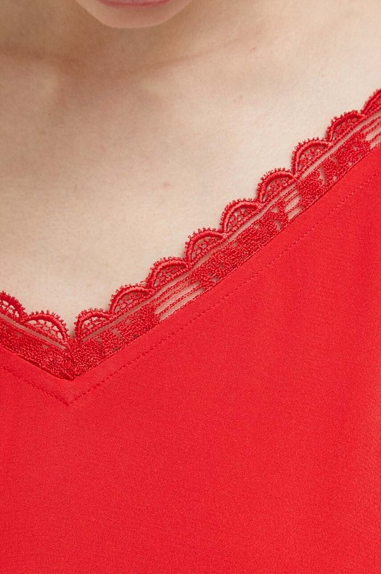 Tommy Jeans sukienka DW0DW15174.PPYX czerwony