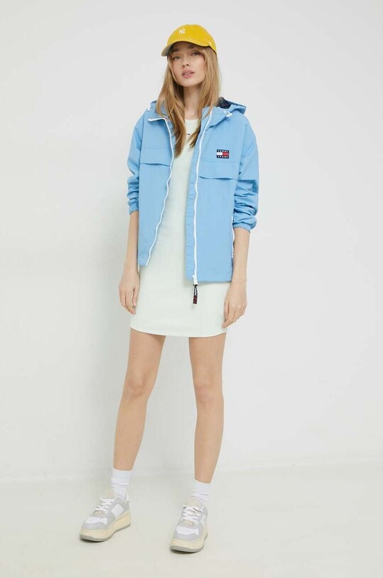 Tommy Jeans sukienka DW0DW15344.PPYX zielony SS23