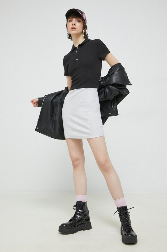Tommy Jeans rochie DW0DW15344.PPYX gri SS23