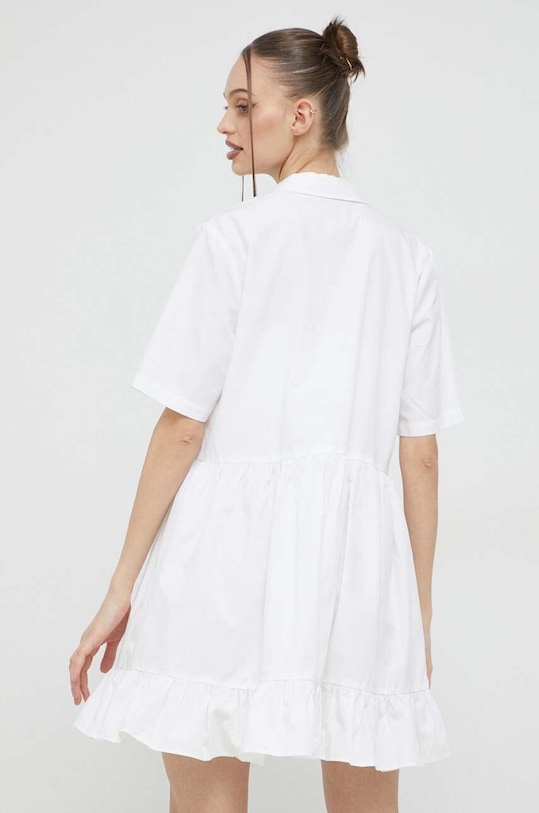 Oblečení Bavlněné šaty Tommy Jeans DW0DW15175.PPYX bílá