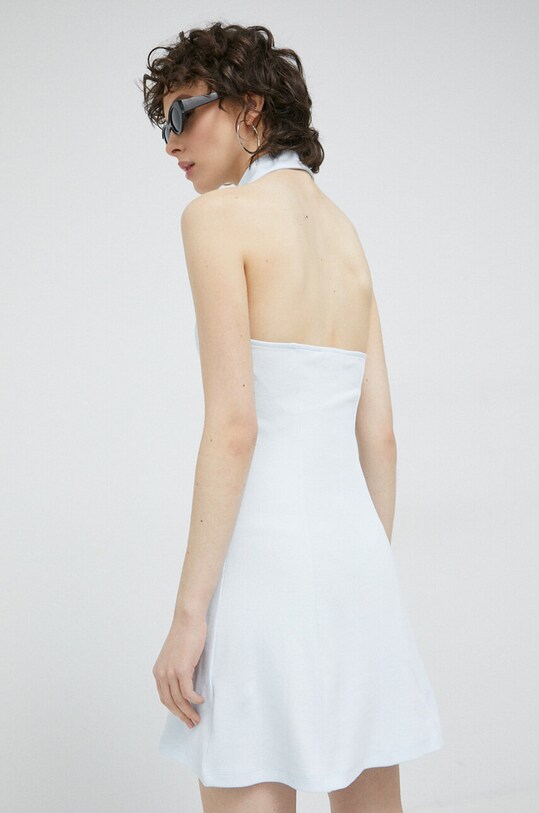 Odzież Tommy Jeans sukienka DW0DW15356.PPYX niebieski