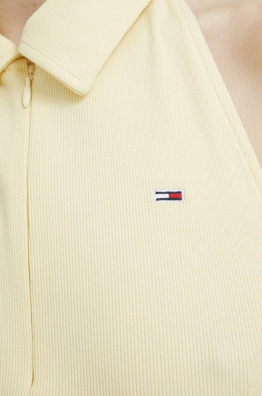 Šaty Tommy Jeans DW0DW15356.PPYX žlutá